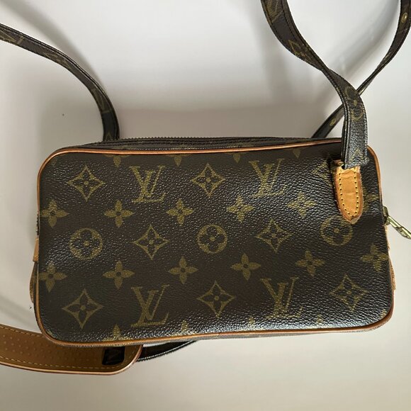 Louis Vuitton Marly vintage leather handbag - Picture 7 of 11